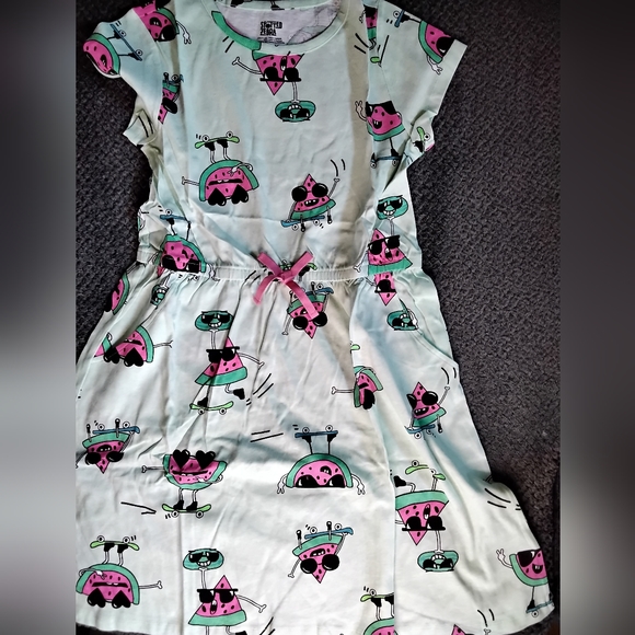 Spotted Zebra Girls Knit Short Sleeve Cinch-Waist Dresses XXL (11/12) 2 DRESSES - Picture 2 of 7